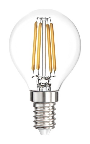 Лампа светодиодная LED-FIL 5Вт 160-260В Е14 400Лм 3000/4000K